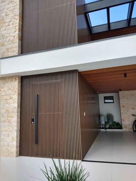 Bardage facade composite wpc coin BFC16