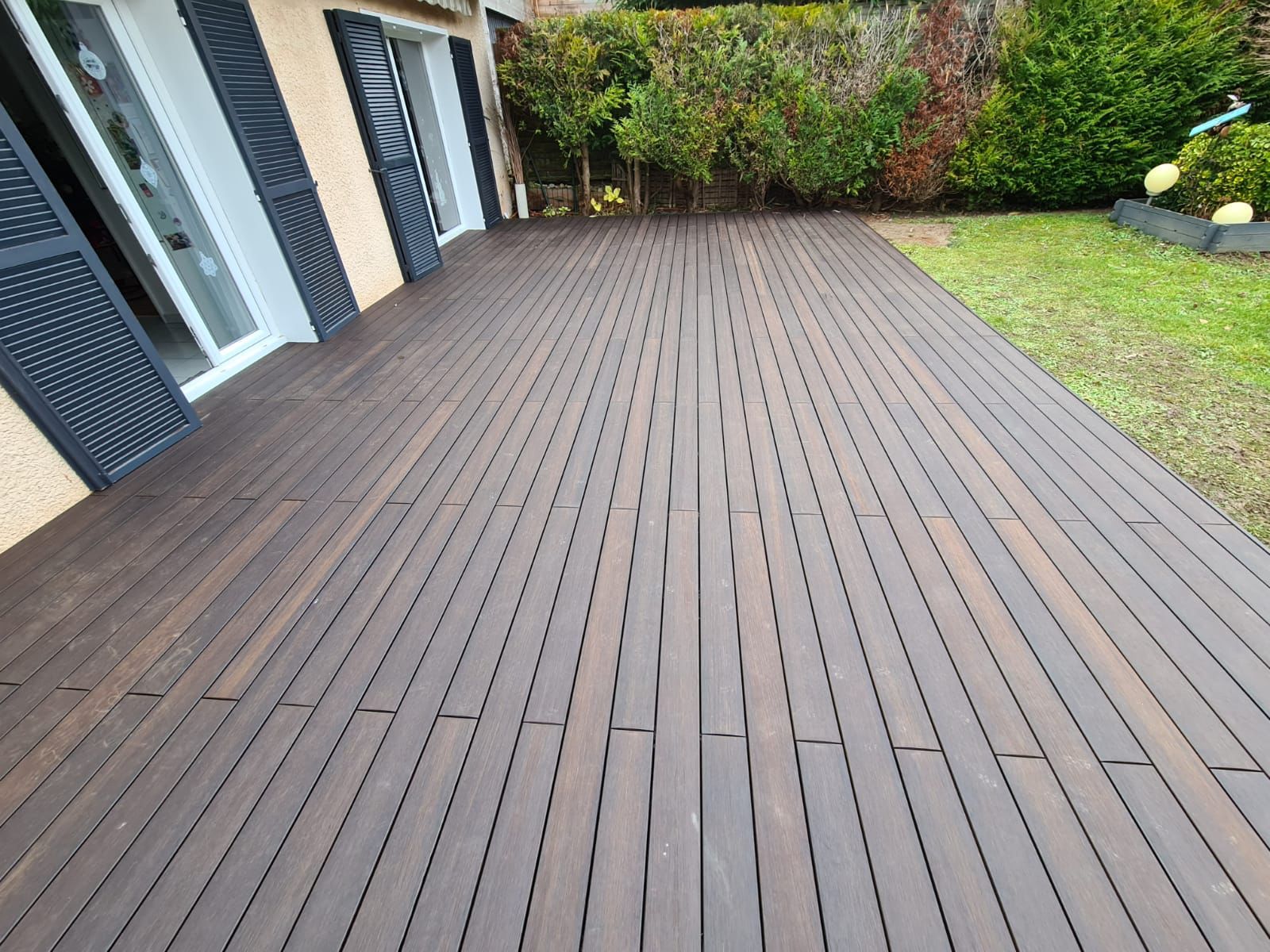 Lame terrase bambou maroc