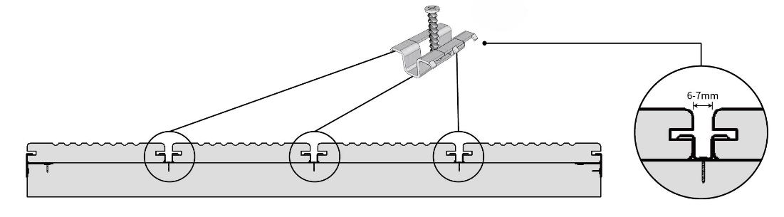 Lame terrase bambou maroc