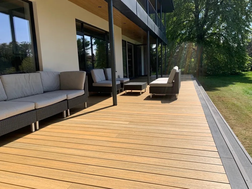 Lame terrase composite WPC maroc